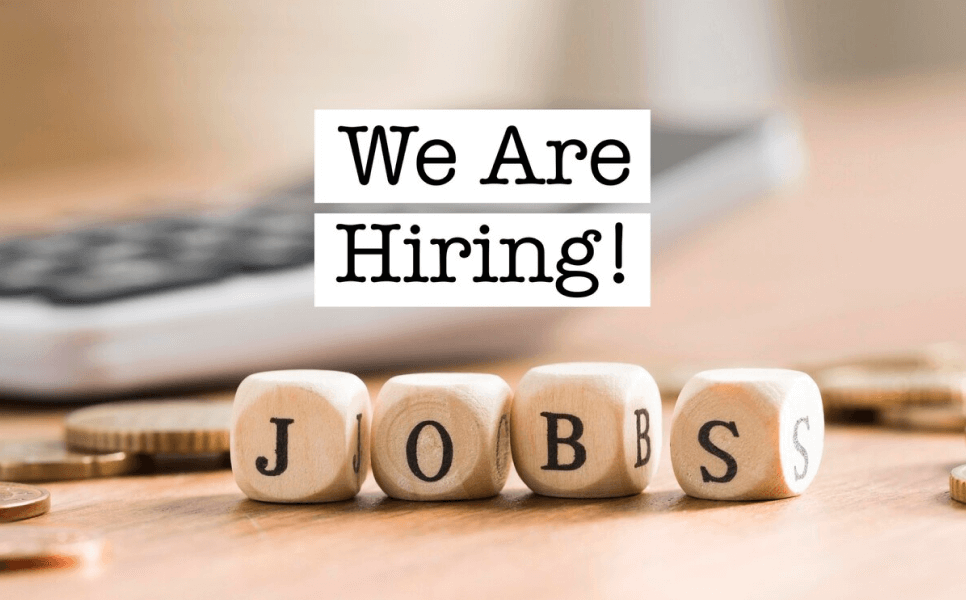 We are hiring
